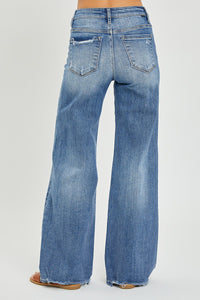 Risen High Rise Vintage Washed Jeans