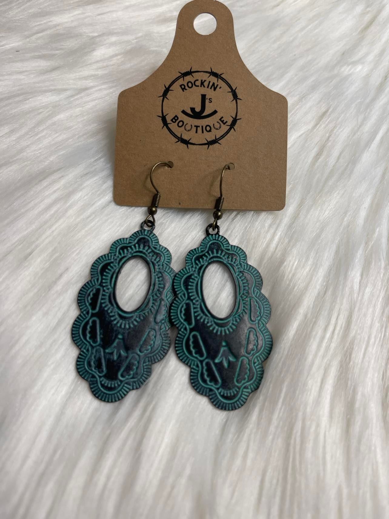 Ventage Turquoise Earings