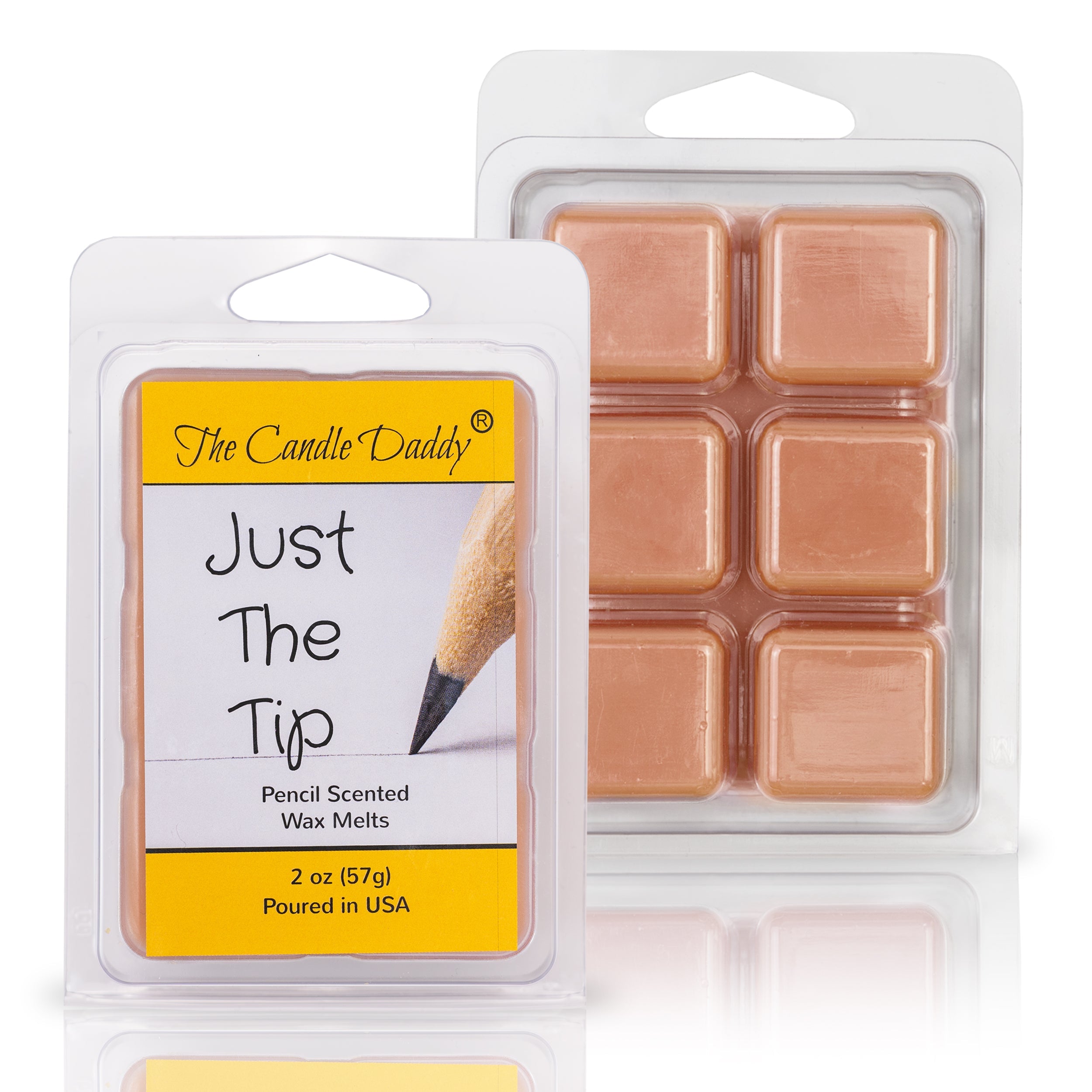 Just The Tip - #2 Pencil Scented - 2 OUNCES - 6 CUBES